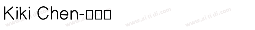 Kiki Chen字体转换